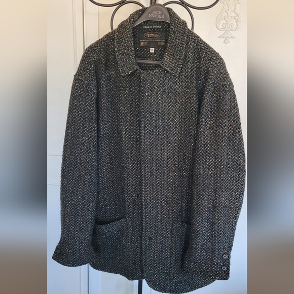 Vintage Studio Donegal Hancrafted & Handwoven Wool Coat - Picture 10 of 15
